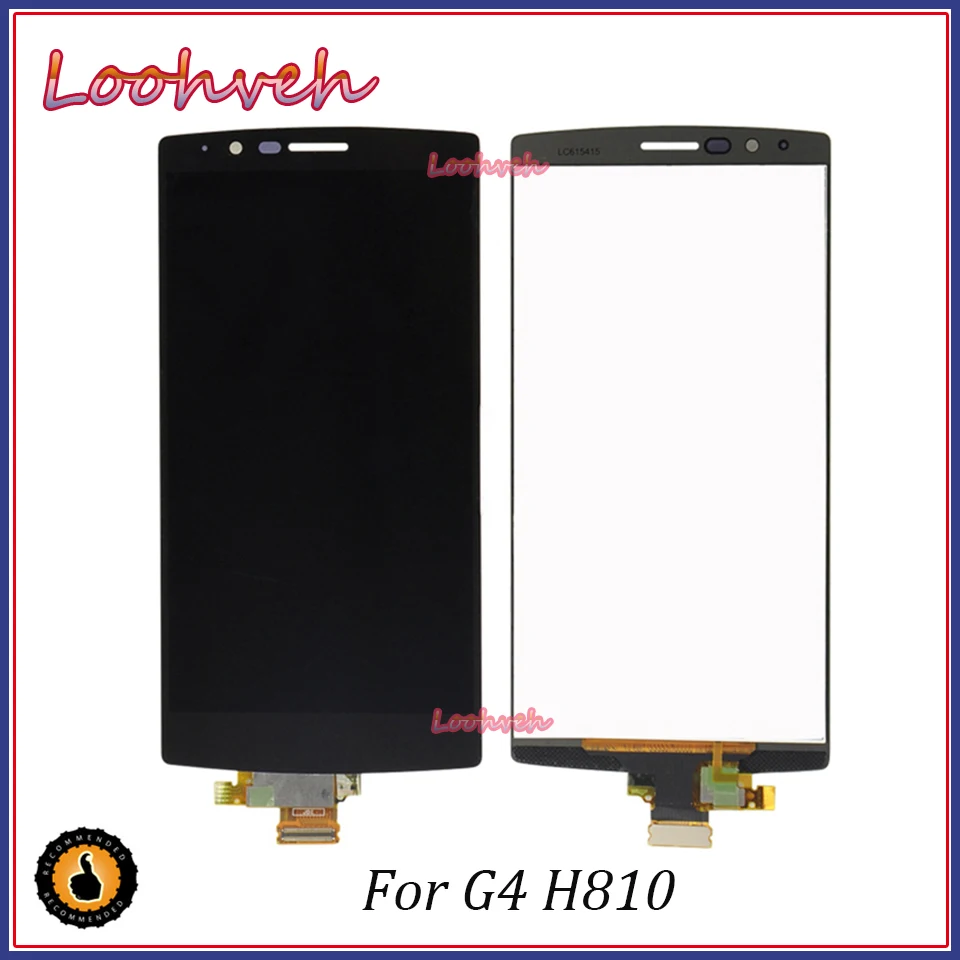 Высокое качество 5 для LG G4 H815 Дисплей ЖК-дисплей Сенсорный экран с рамкой Replacment H810