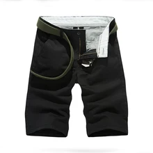 Для мужчин Шорты для женщин Военная Униформа камуфляж Повседневное по колено o свободные шорты Для мужчин для отдыха Короткие штаны 28-38