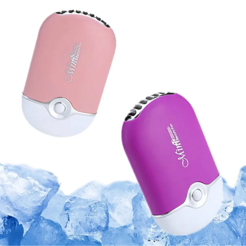 

YOHOLOO Portable Fan USB Rechargeable Mini Portable Hand Held Desk Air Conditioner Humidification Cooler Cooling Fan