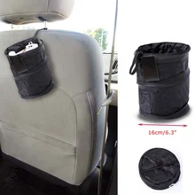 Складной автомобильный органайзер, сумка для мусора, автомобильный Органайзер на спинку сиденья, аксессуары для хранения, мусорное ведро, авто мусорное ведро, коробка для мусора