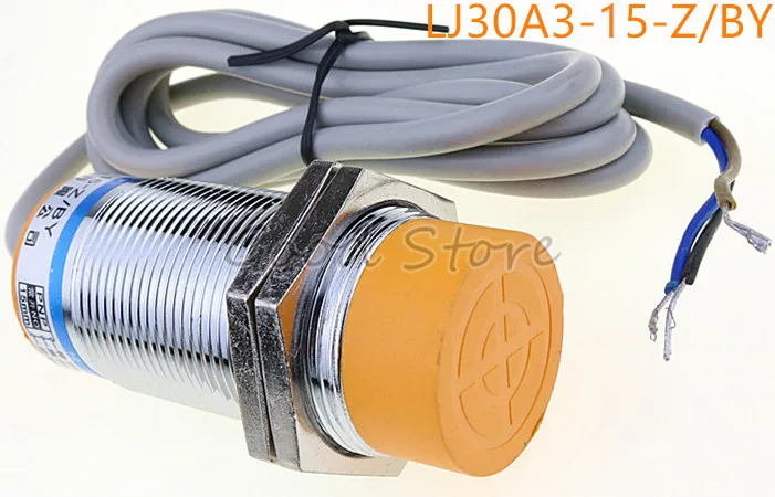 

1PCS LJ30A3-15-Z/BY DC6-36V PNP 3-wire NO 30mm diameter 0-15mm detective distance capacitive proximity sensor Y