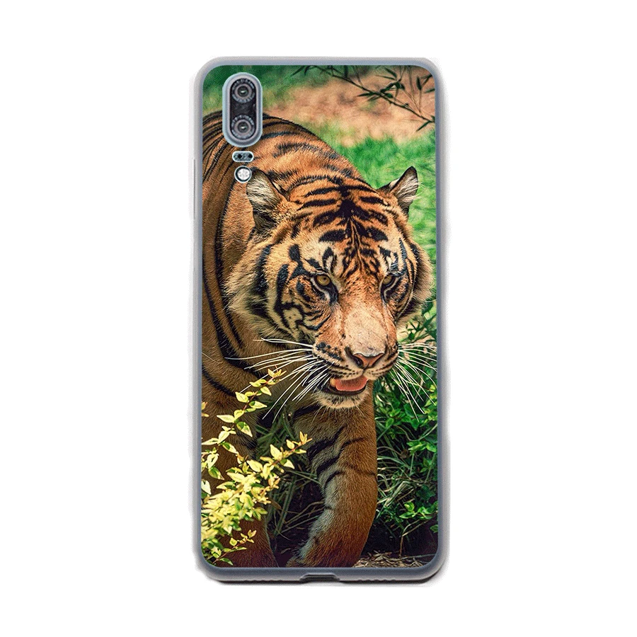 Чехол для телефона Desxz Wolf Tiger Lion для huawei Y5 Y6 Y7 Y9 Nova 2i 3 3i mate 10 20 Pro Lite - Цвет: H10