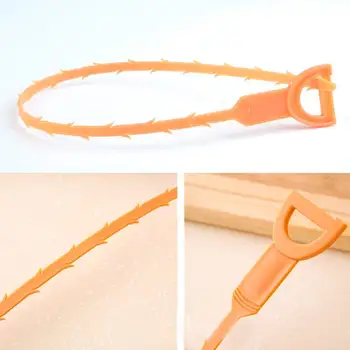 

7Pcs Drain Snake Set, 5Pcs Drain Relief Tool + 2Pcs Drain Snake Hair Clog Remover for Kitchen Sink Bathtub Shower-HOT