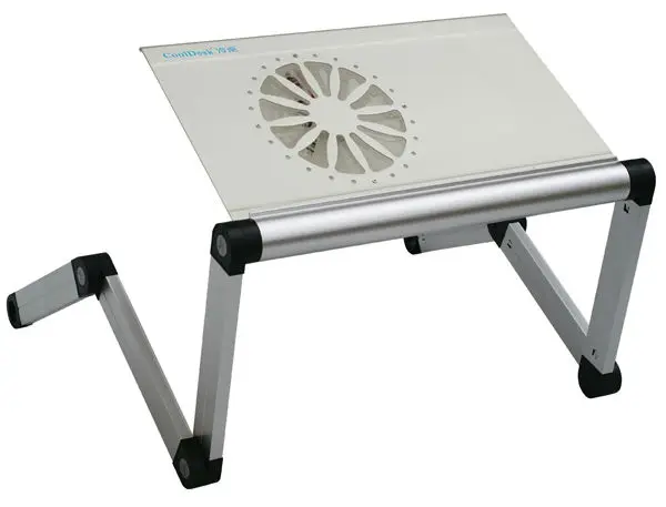 Foldable Aluminum Alloy Notebook Laptop Table Stand w/ Cooler fan | Мебель