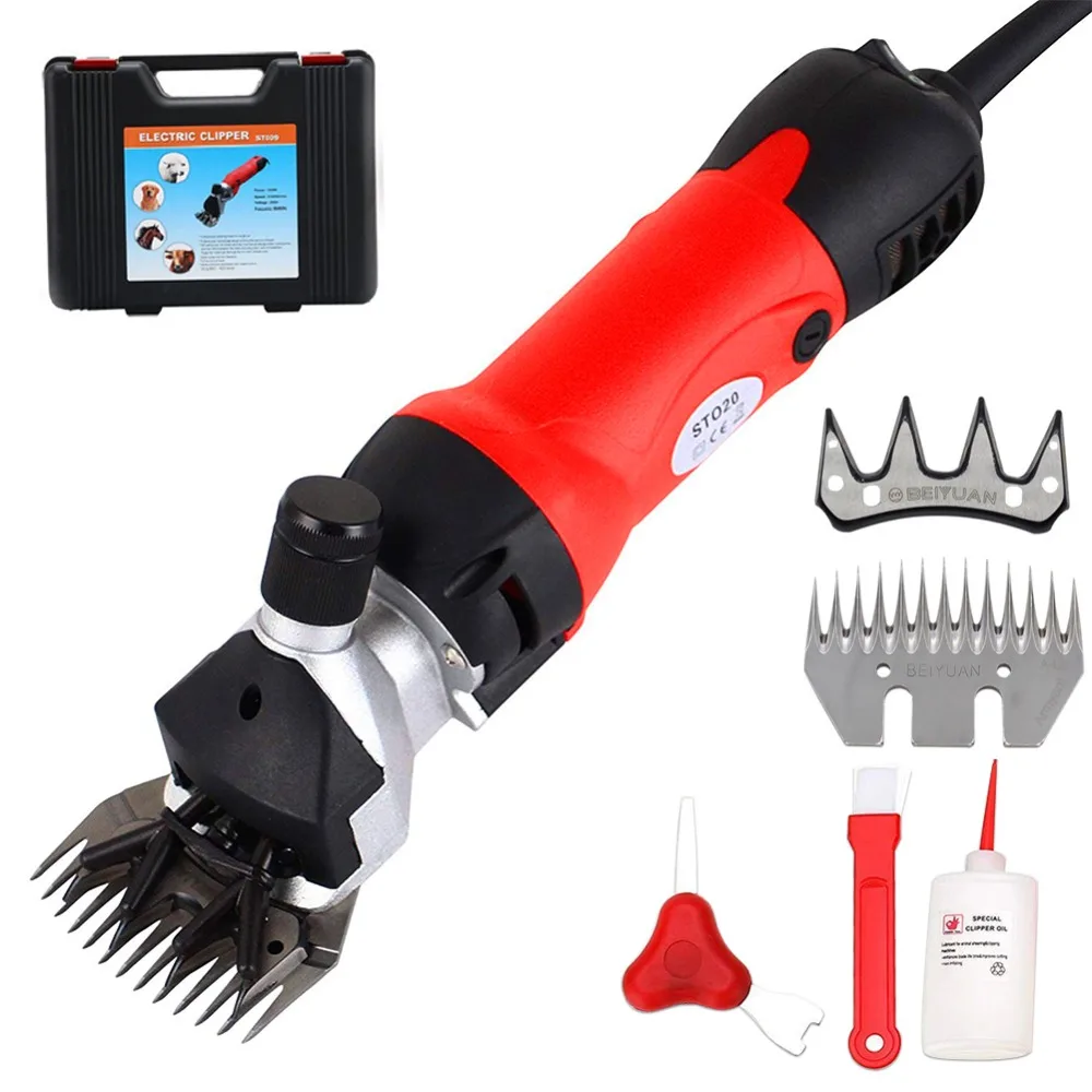 

500W Electric Sheep Clippers Sheep Goat Shearing Clipper 110-240V Sheep Wool Shears Scissor Shearing machines schapenwol trimmer