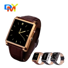 2016 DM08 Bluetooth Smart Uhr IPS vollen View Wasserdichte 0.3MP Kamera Smartwatch für Apple Android PK U80 GT08 A9 DZ09 U8