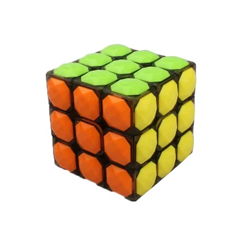 

YONGJUN Magic Cube 3*3*3 Plastic Magic Cube Professional Competition Super Smoothness 3 Magic Cube