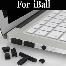 Силиконовые противопылевые заглушки крышки для ноутбука аксессуары с USB подключением для iball Compbook Excelance Compbook excellaire