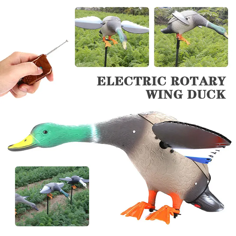 

Hunting Duck Decoy Plastic Garden Motor-Driven Hunting Decoys Decor Realistic Duck Decoy Drop Shipping