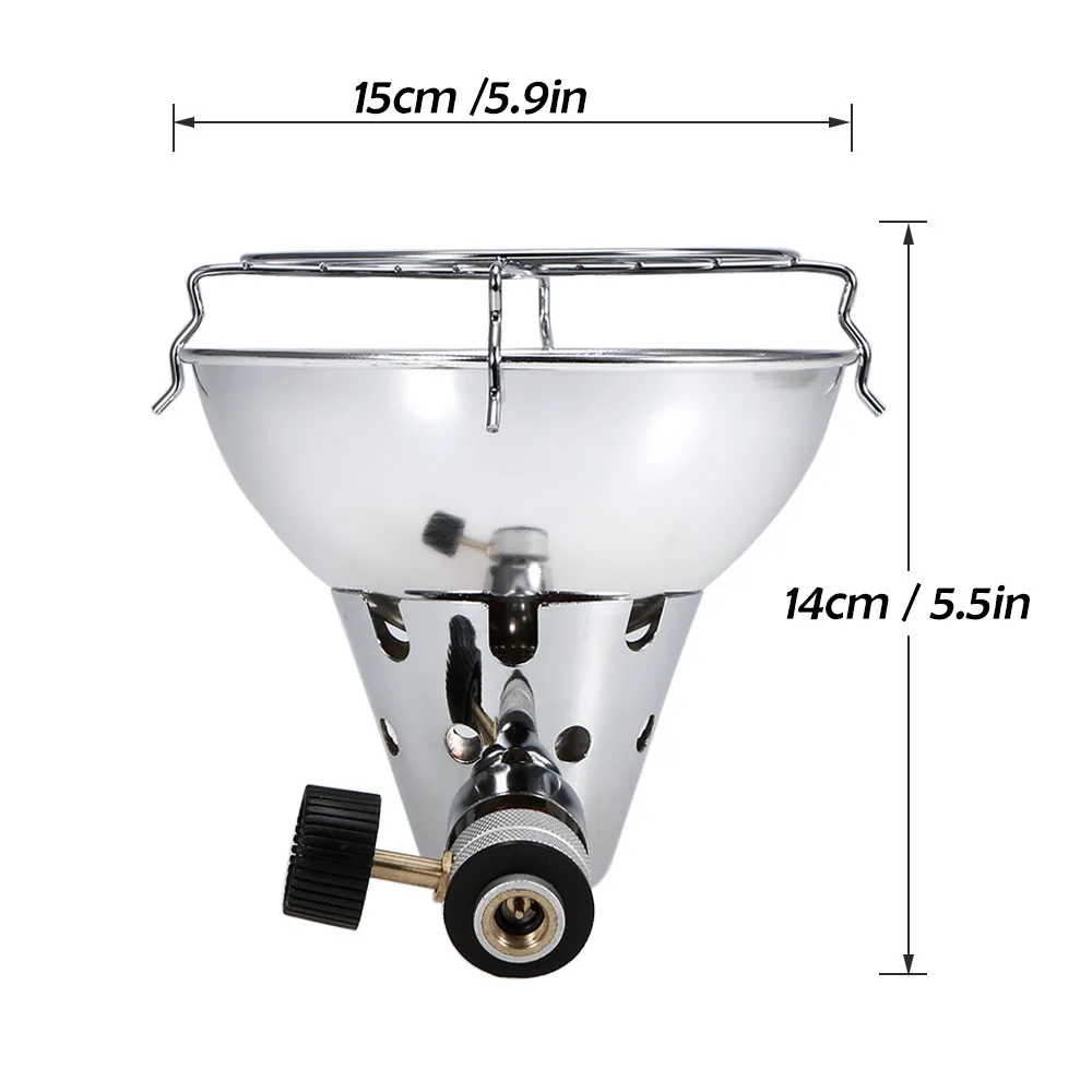 Наружная портативная походная плита для приготовления пищи на открытом воздухе, газовый нагреватель, грелка, нагревательная Крышка для кемпинга, походов, альпинизма, пикника