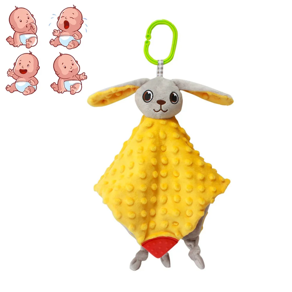 Baby Comfort Towel Soft Stuffed Animal Plush Security Blanket Soothing