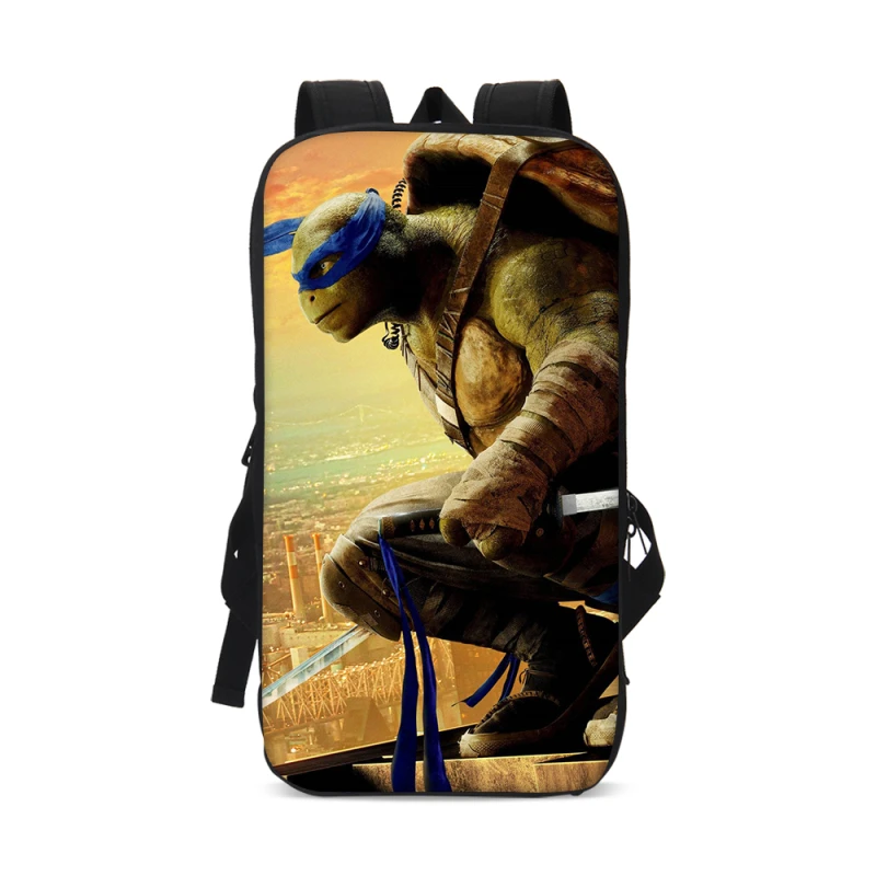 

VEEVANV Brand Designer Tablet Computer Backpack For Men Women Teenage Mutant Ninja Turtles Prints Ipad Bags Laptop Backckpacks
