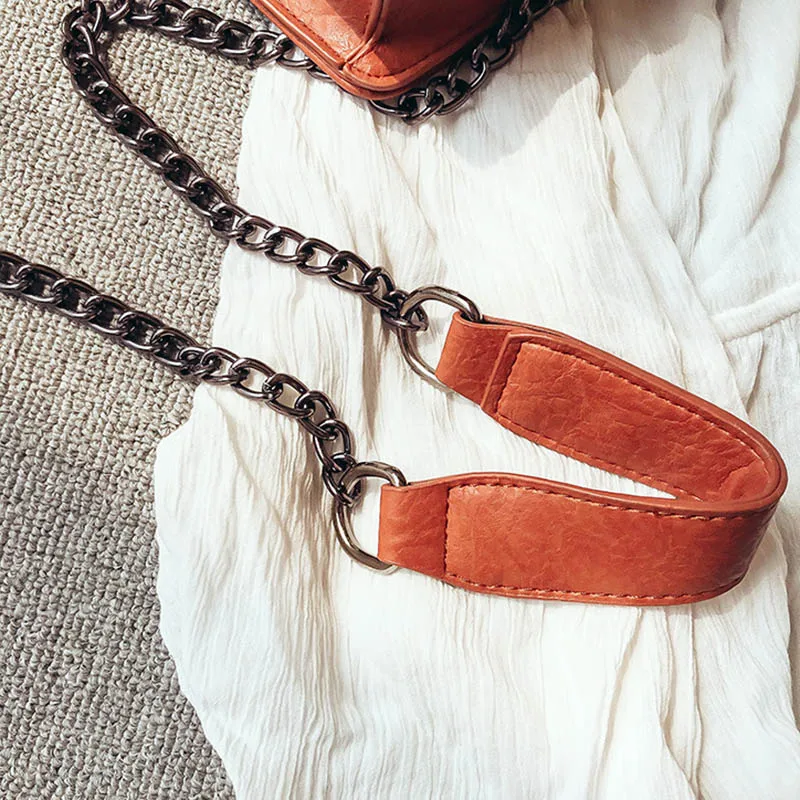 Women Fashion Design Chains Shoulder Bag Luxury PU Leather Female Mini Handbag Holiday Shopping Ladies Flap Crossbody SS3494 (3)
