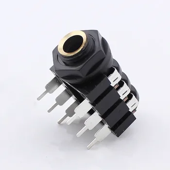 

30pcs Jack 6.5mm Microphone Audio Cable Connector Plug Female Stereo Socket 6.5 Jack All Copper Feet