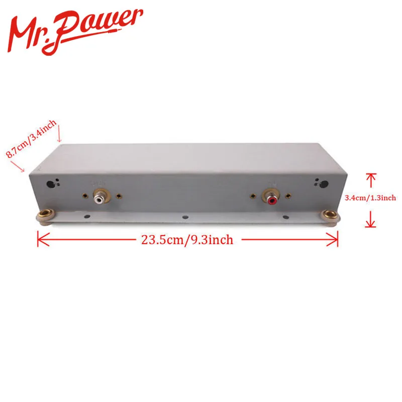 Amplificador de Guitarra de reverberación unidad de tanque de Guitarra amplificador parte 2 Springs reverberación tipo TPSB2EB2C1B Riverbero de 110 D