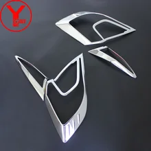 Chrome capa da luz da cauda traseira Para Honda civic 2016 2017 ABS novo auto car styling adesivos acessórios parte para civic 2017 YCSUNZ