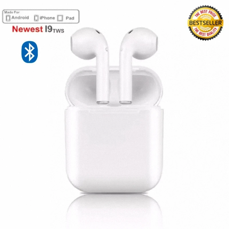 TOP Quality I9s TWS Wireless Bluetooth 5.0 sports handsfree Earphones Headsets Earbuds Earpiece For All Smart phones Pk I7 Tws |