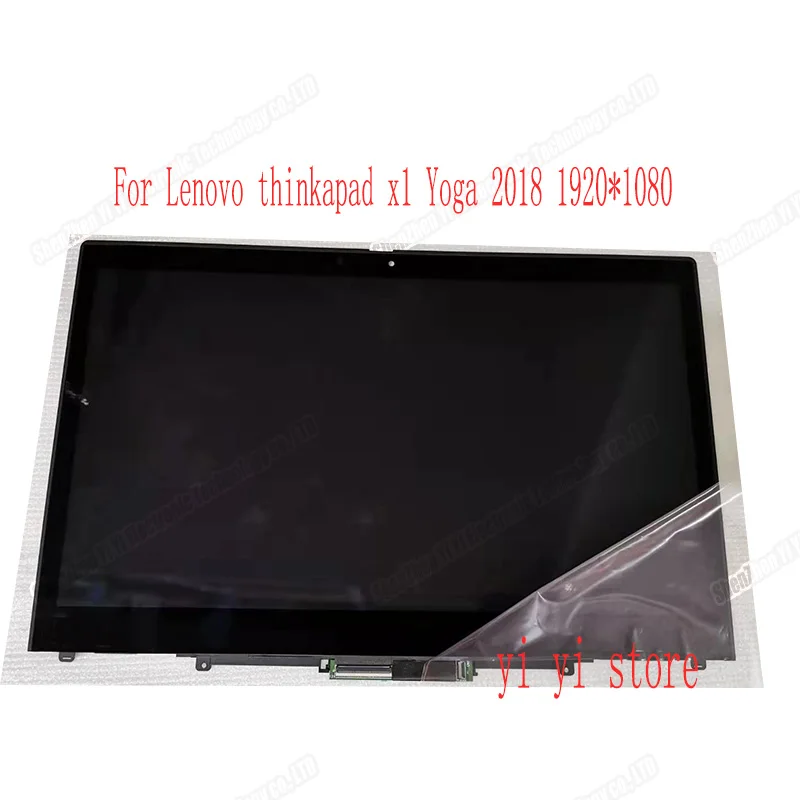 

14" LCD Screen Assembly Touch Display for Lenovo thinkpad x1 Yoga 2018 1920*1080 FRU 00NY445