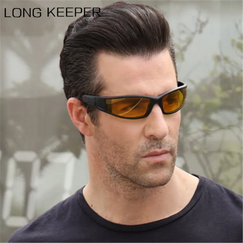 Small Size Men Polarized Sunglasses Night Vision Driving At Night Male