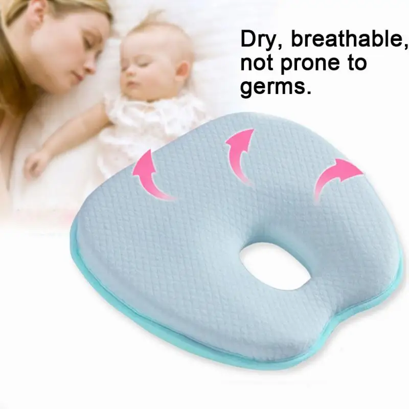 

Newborn Baby Memory Foam Pillows Baby Anti Roll Shaping Pillows Prevent Flat Head Ergonomic Newborns Baby Pillow Decorate