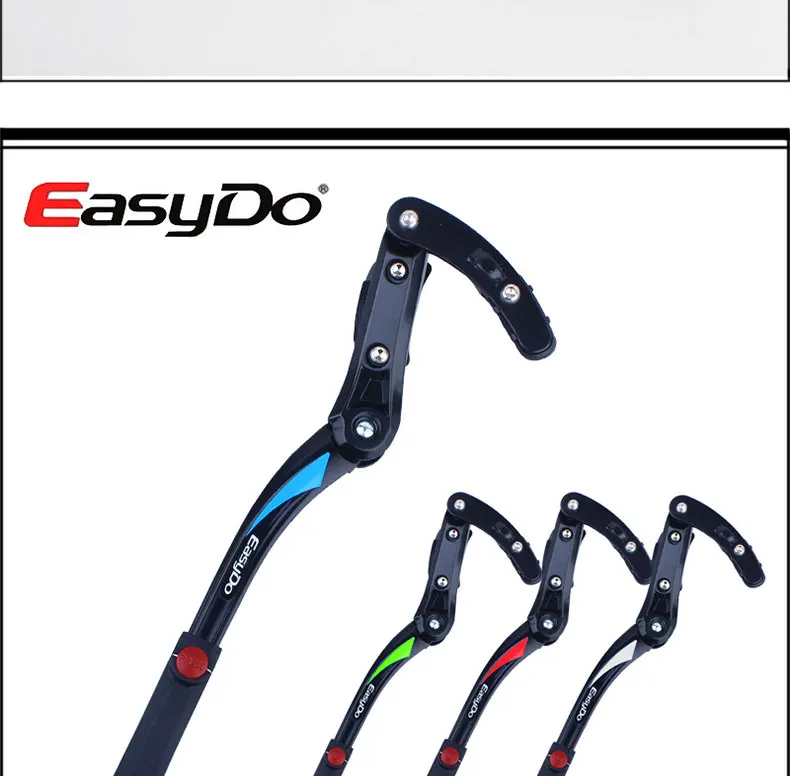 EasyDo 2"-29" регулируемая велосипедная подножка MTB дорожный велосипед парковочные стойки горный велосипед Подножка для велосипеда боковая подставка для ног поддержка