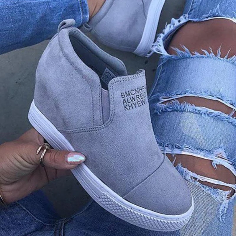 

Plus Size 35-43 women shoes wedges Comfort Casual fashion women platform shoes #HTJL109