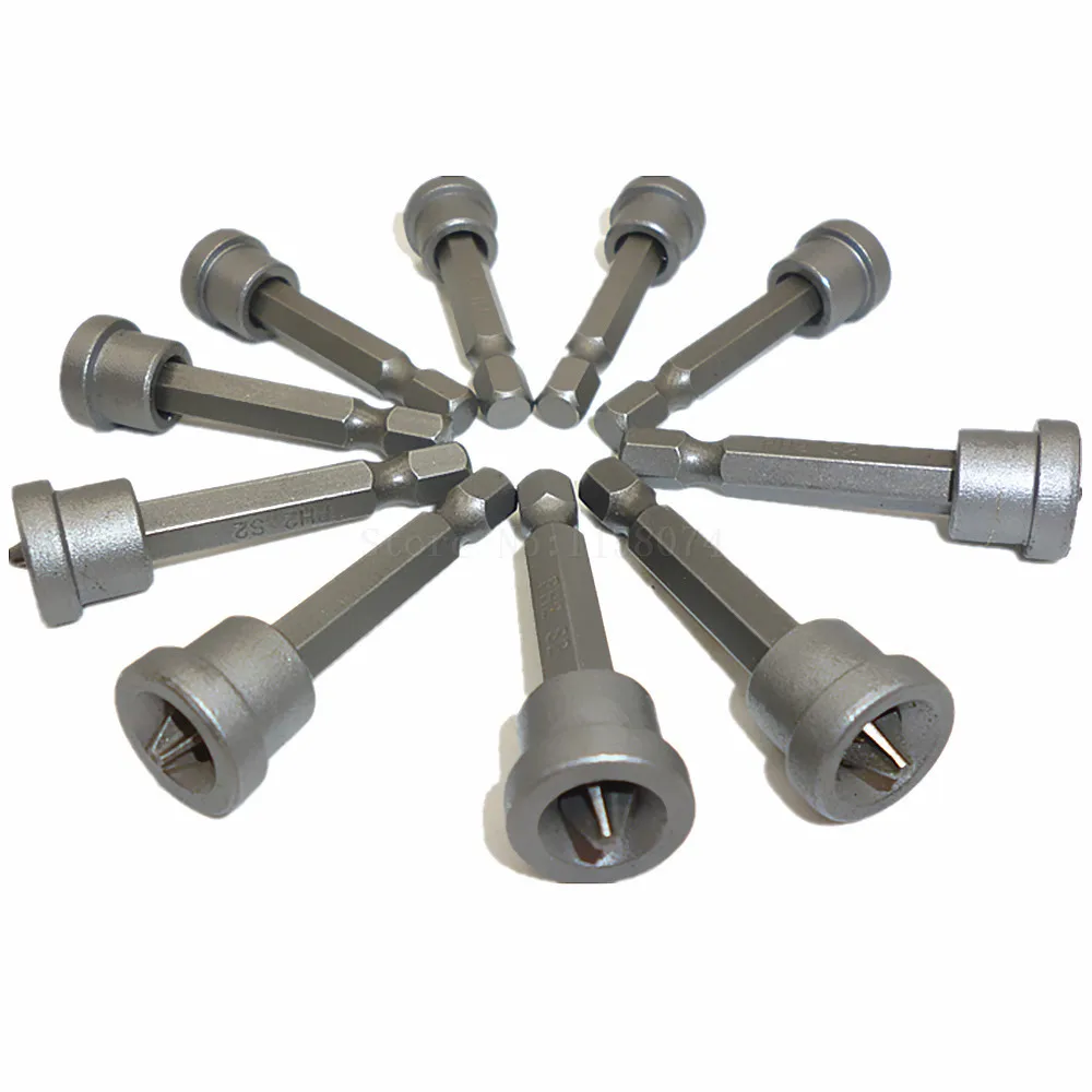 10pc 50mm Depth Stop Plasterboard Screws Locating Screwdriver