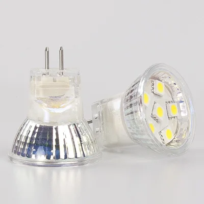 24В 12В MR 11 Светодиодная точечная лампа 6led 5050smd для лодки работает под низким