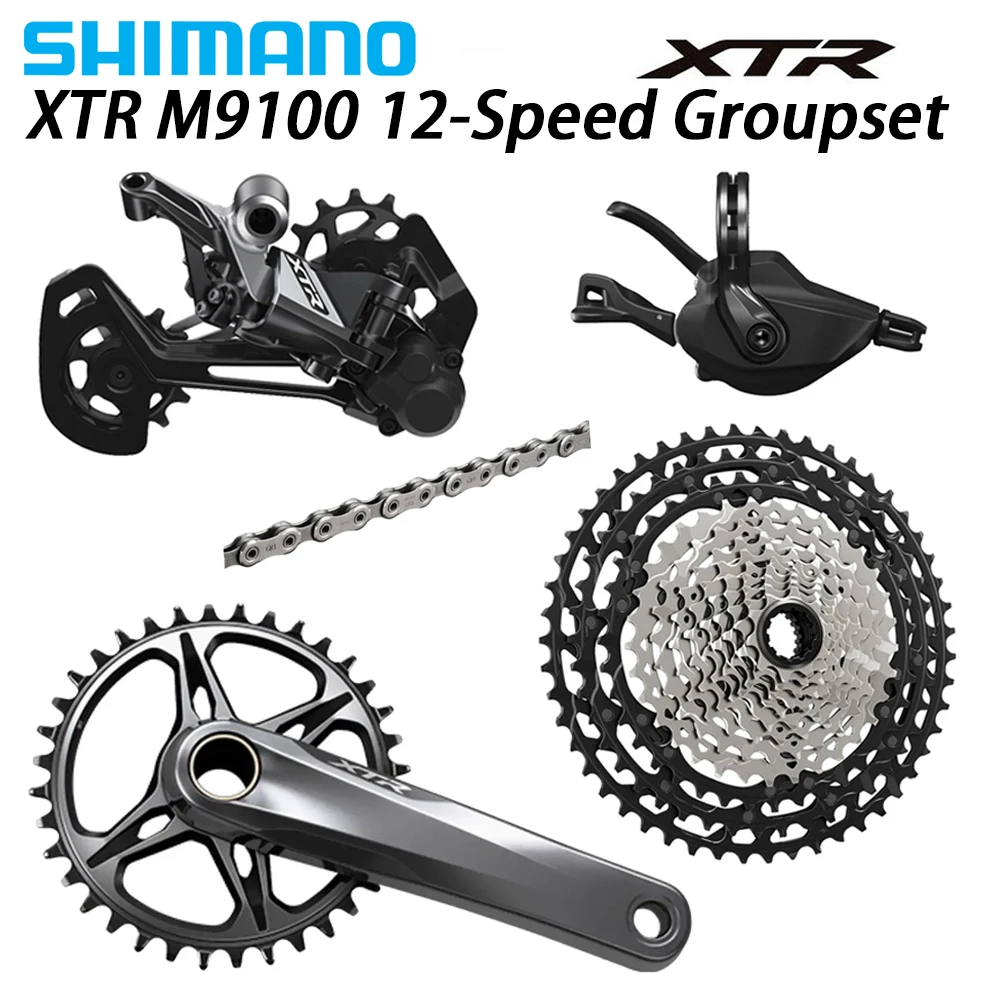 Shimano XTR M9100 12 Kecepatan Groupset 