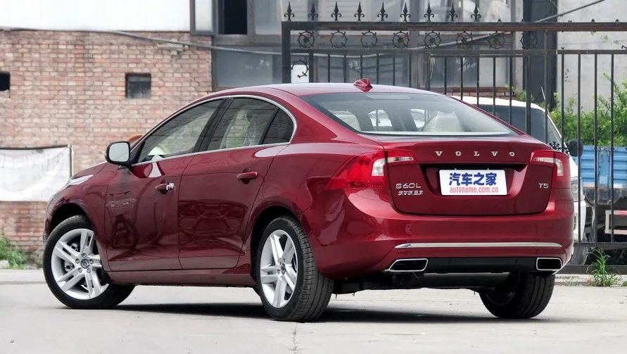 Для Volvo S60 II седан 4-дверь Спойлер ABS Материал заднего крыла первоклассника Цвет для volvo T3T4 T5 T6 S60 спойлер 2012 - Цвет: Красный