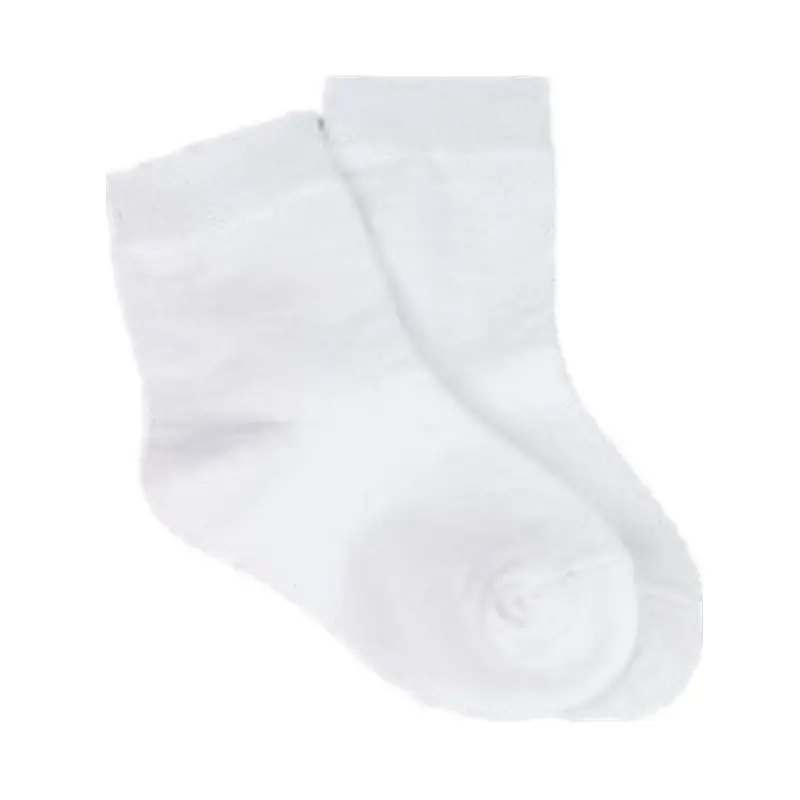 3 пары носков хлопковые Дышащие стильные Носки ярких цветов для маленьких мальчиков и девочек мягкие носки для малышей белого и черного цвета - Цвет: Белый