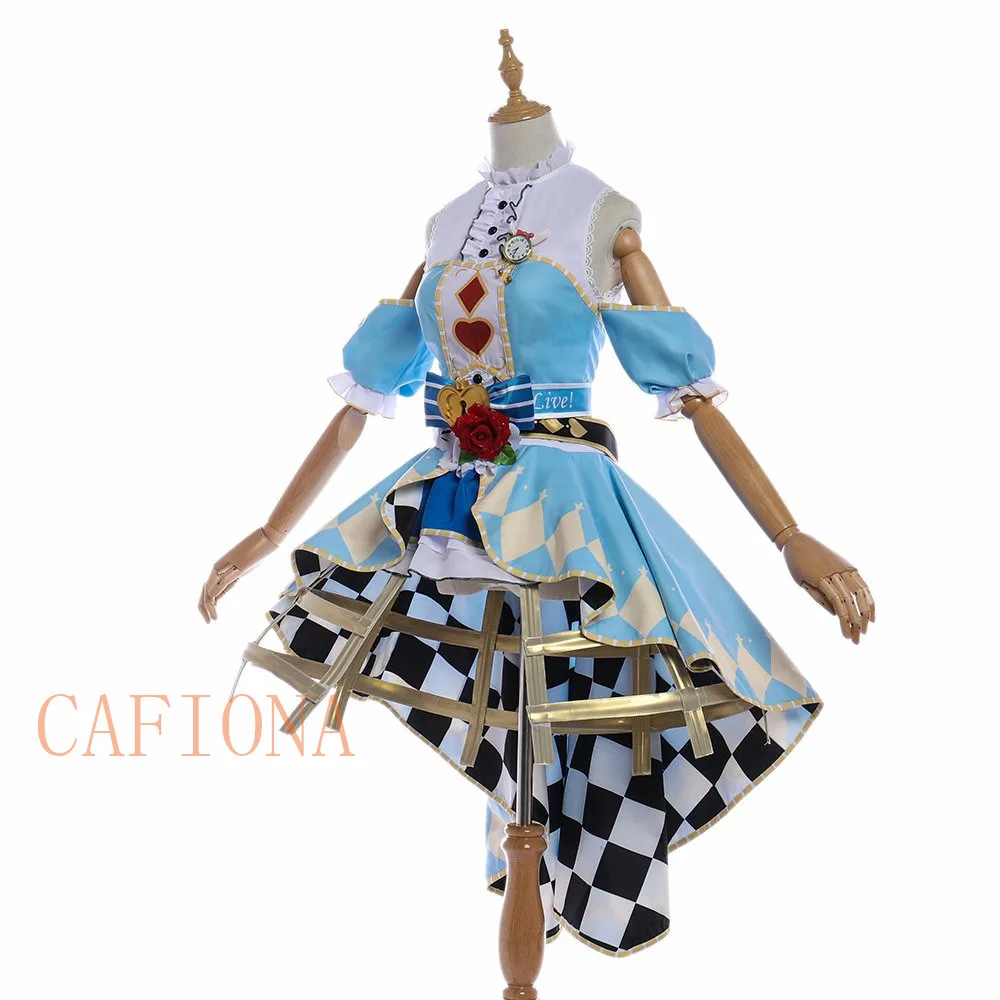 Cafiona love live Косплей Уми Сонода косплей костюм новый Lovelive Солнечный свет Набор под