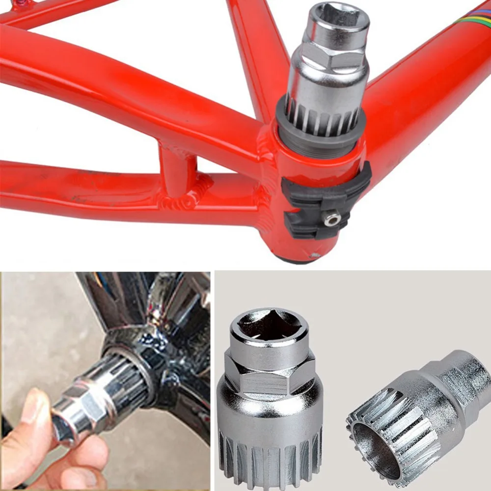 Набор инструментов для ремонта горного велосипеда 4 в 1 кронштейн для выключателя цепи велосипеда кронштейн для удаления кронштейн для замены колеса кривошипный зажим для удаления скоб инструмент