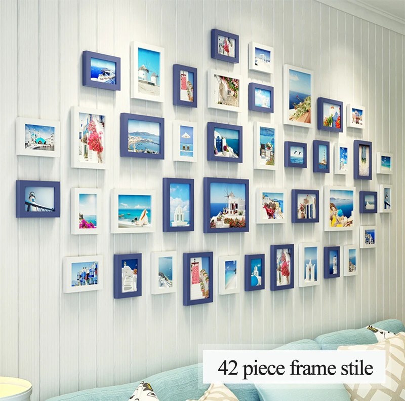 photo frame white mini frame  cadre photos magnetic photo frame wall frame for picture family picture frame a3 frame picture frame vintage frame box glass frame photo moldura madeira  (5)