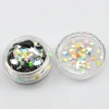 1 Bottle Laser Silver Nail Glitter Sequins Dust Mixed Rhombus Shape Tips DIY Charm Polish Flakes Decorations Manicure SALS01-16 ► Photo 3/6