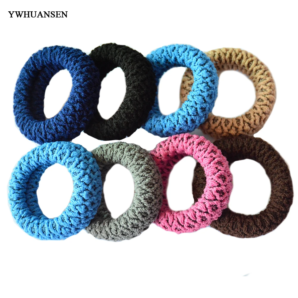 

2pcs Scrunchies hair accessories for women Elastic hair bands woman Big size Adult gum for ties
