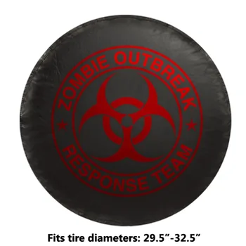 

Tirol Red Spare Tire Covers fit for 29.5"-32.5" Leather Vinyl Spare Wheel covers/Car Tyre Covers T20247a Free shipping