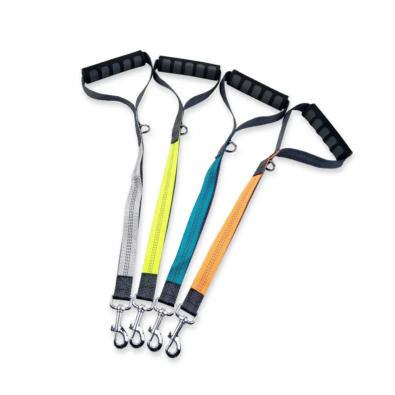 Gomaomi Short Bungee Dog Leash for Dog Running Waliking Training Leads 4 Color 50cmLeashes