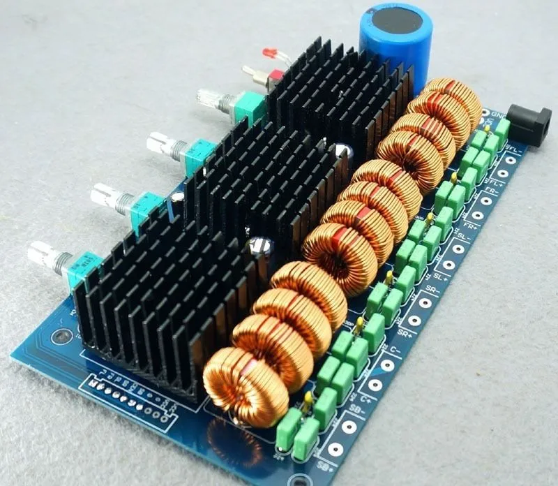 New High quality 6 channel 18--32V TDA7498E x3 5.1