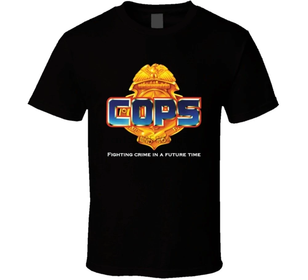 Cops Retro Cartoon T Shirt | Мужская одежда