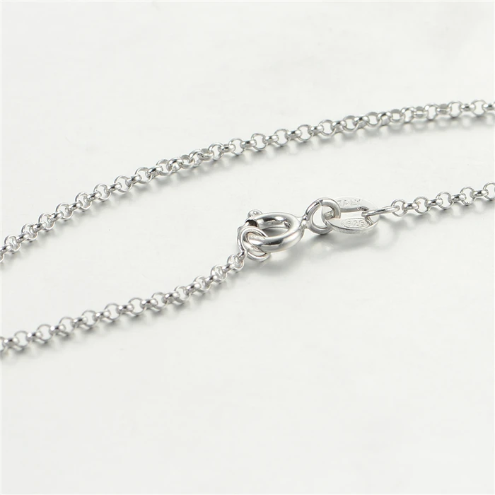 926 Sterling Silver rantai Rolo perak 