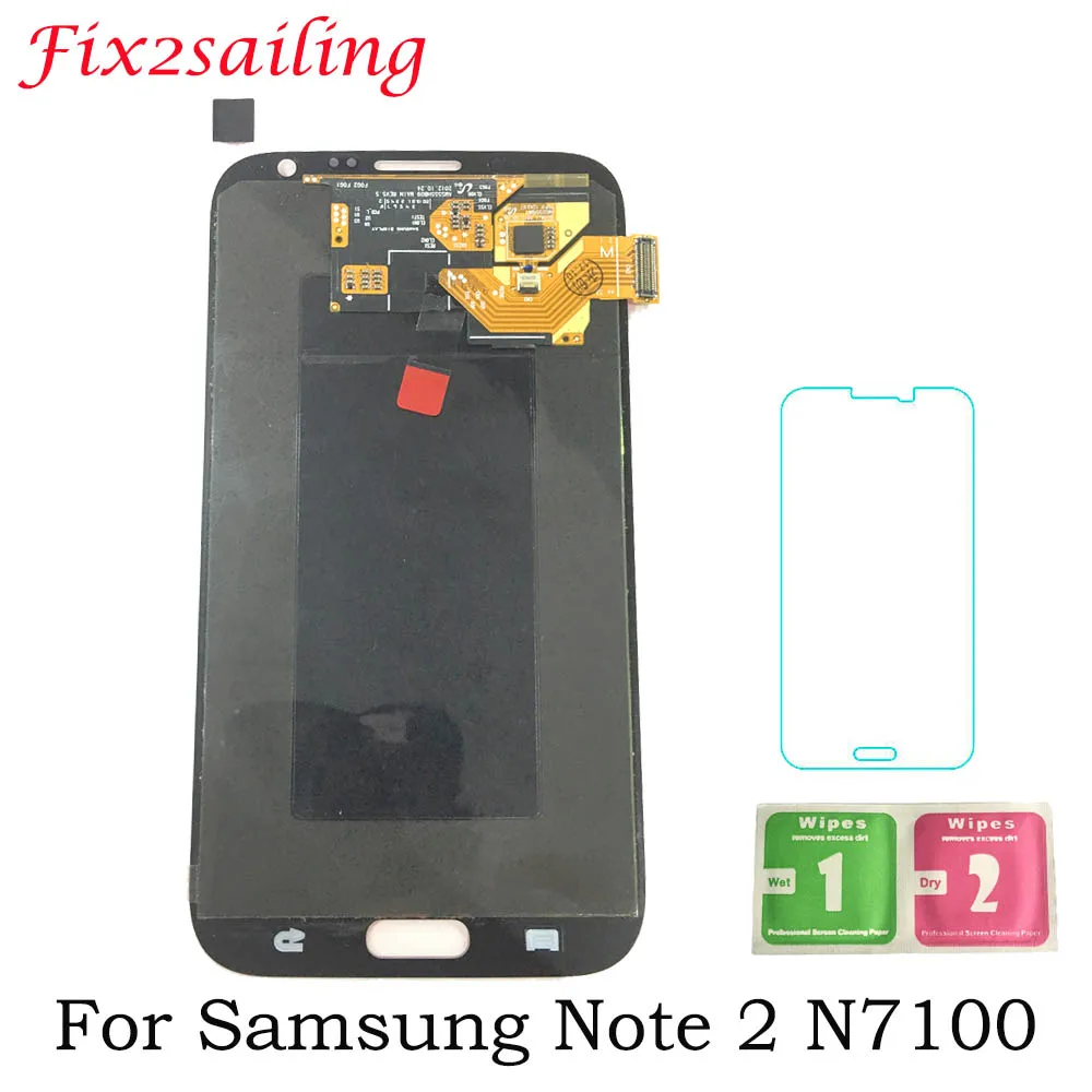

Super Amoled Top Quality LCDS for Samsung GALAXY Note 2 N7100 N7105 LCD Display Touch Screen 100% Tested Display Digitizer