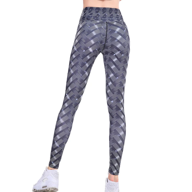 CHRLEISURE пикантные брюки для фитнеса леггинсы женские для фитнеса Костюмы Muj цифровой печати женские леггинсы с высокой талией