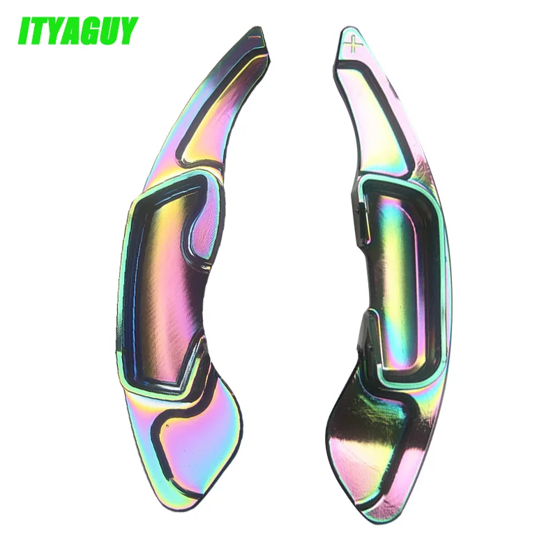 

2pcs/lot Colorful Car Style Aluminum Steering Wheel Shift Paddles Shifter For Mazda 3 6 CX-5 CX-4 Atenza Axela