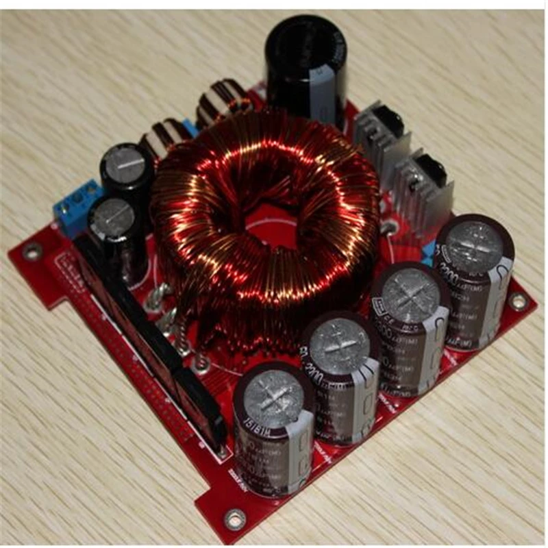 YJ0006 500W Car stereo audio amplifier Power boost board Single 12V input conversion double + -45V output