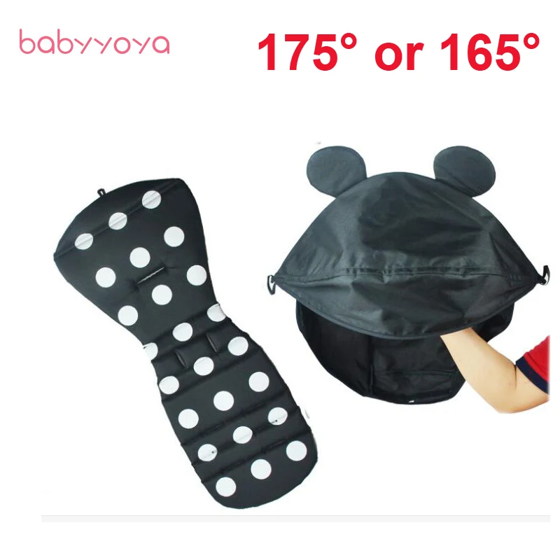 Baby Stroller Accessories Sun Canopy Car Linen hood and Seat Pad for Babyyoya Yoya Babyzen yoyo Stroller Cap Cushion visor Cover Baby Stroller Accessories Sun Canopy Car Linen hood and Seat Pad for Babyyoya Yoya Babyzen yoyo Stroller Cap Cushion visor Cover