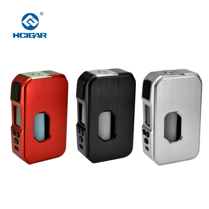 Оригинальный испаритель HCIGAR Towis Aurora Squonk Mod выход 5 80 Вт батарея 21700/20700/18650 цветной