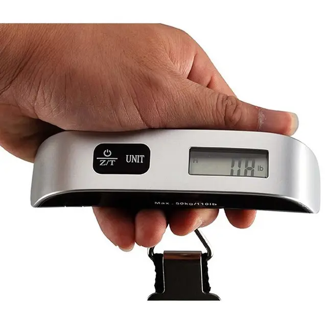 50kg X 10g Portable Hanging Scale Digital Electronic Luggage 50kg X 10g Portable Hanging Scale Digital Electronic Luggage Suitcase Travel Bag Weight Brand New
