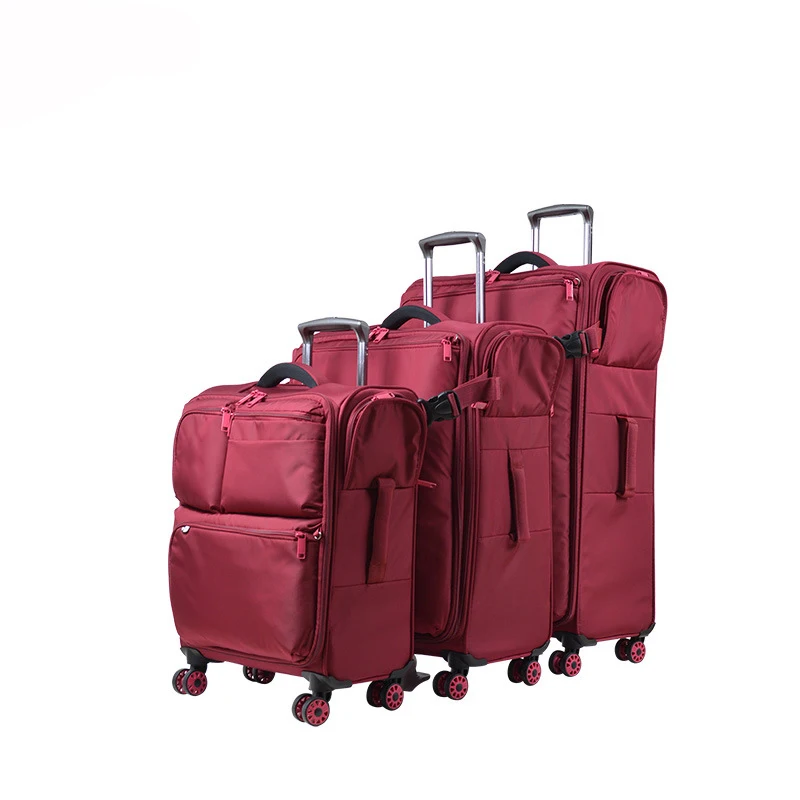 20'' 24'' 28'' Rolling Luggage Trolley Women Hand Large Package Female