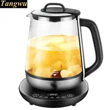 Поднял горшок является многофункциональным утолщение 1,7 литров Электрический стекла пополнения кипения чайник